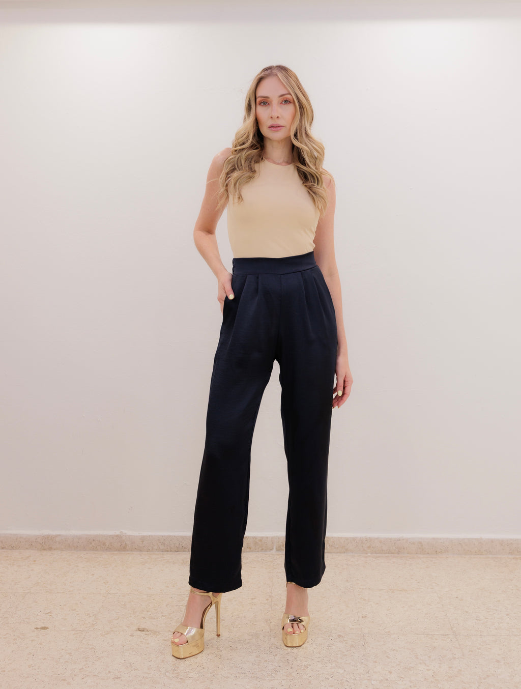 Satin Trousers