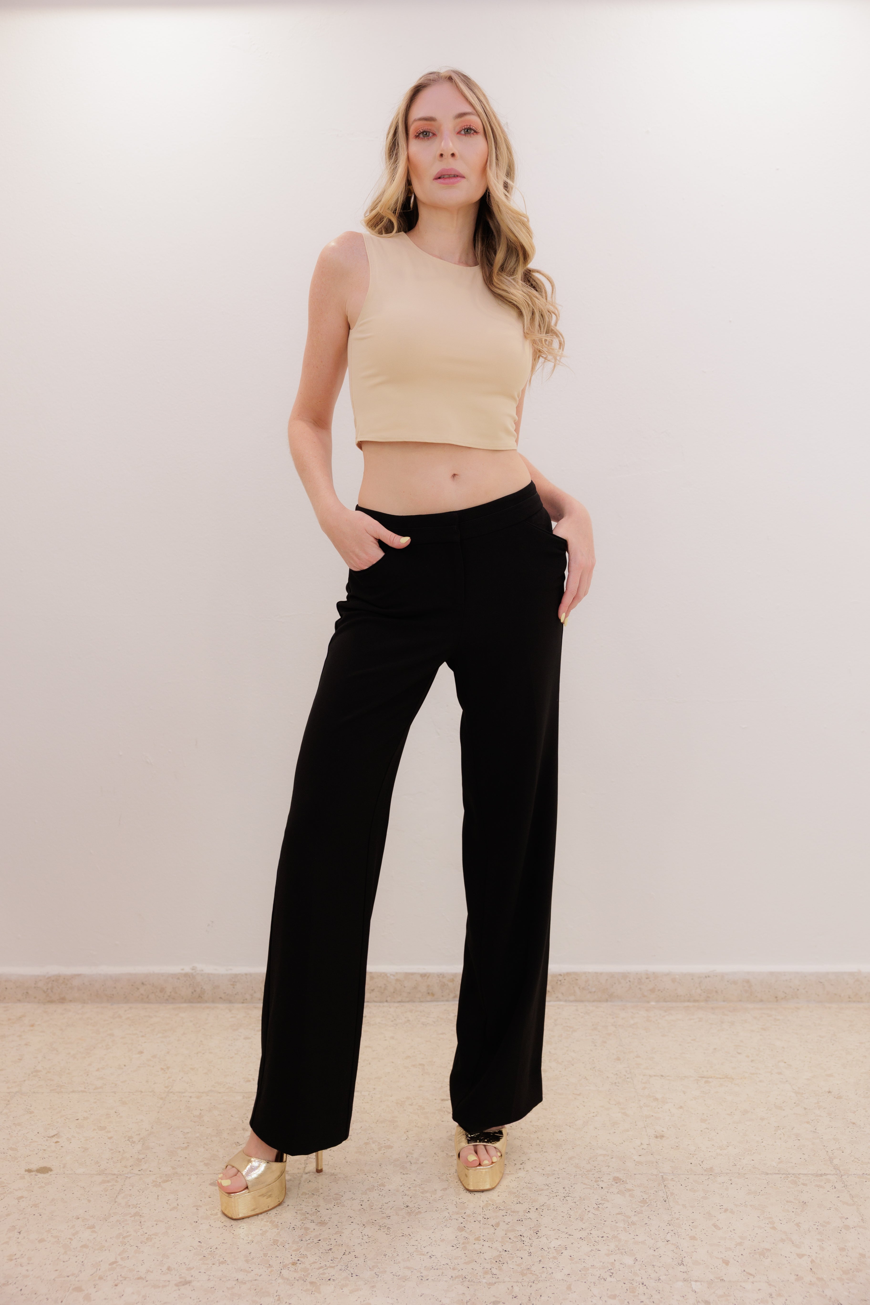 City Chic Wide-Leg Pants