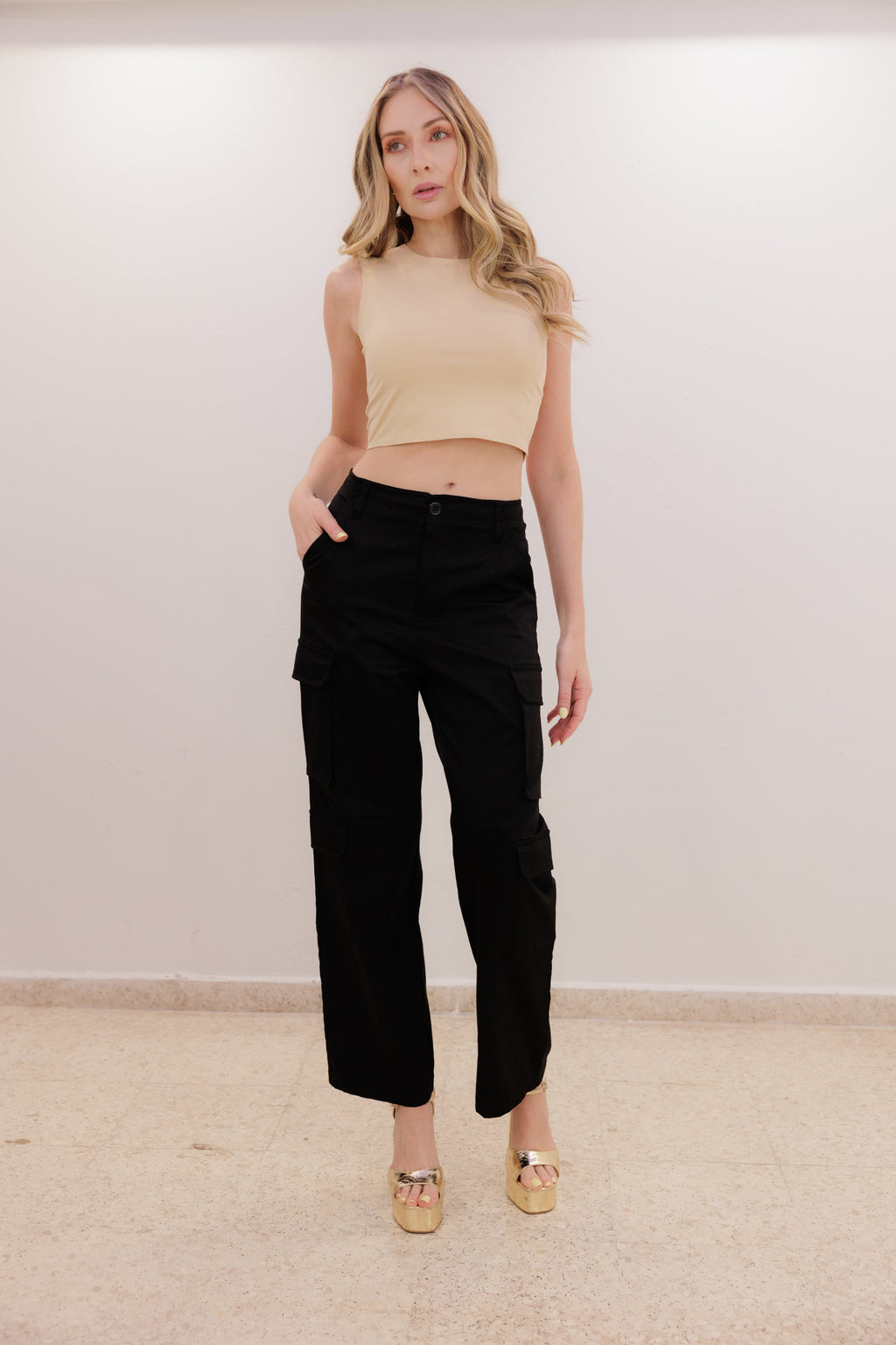 Midnight Cargo Pants