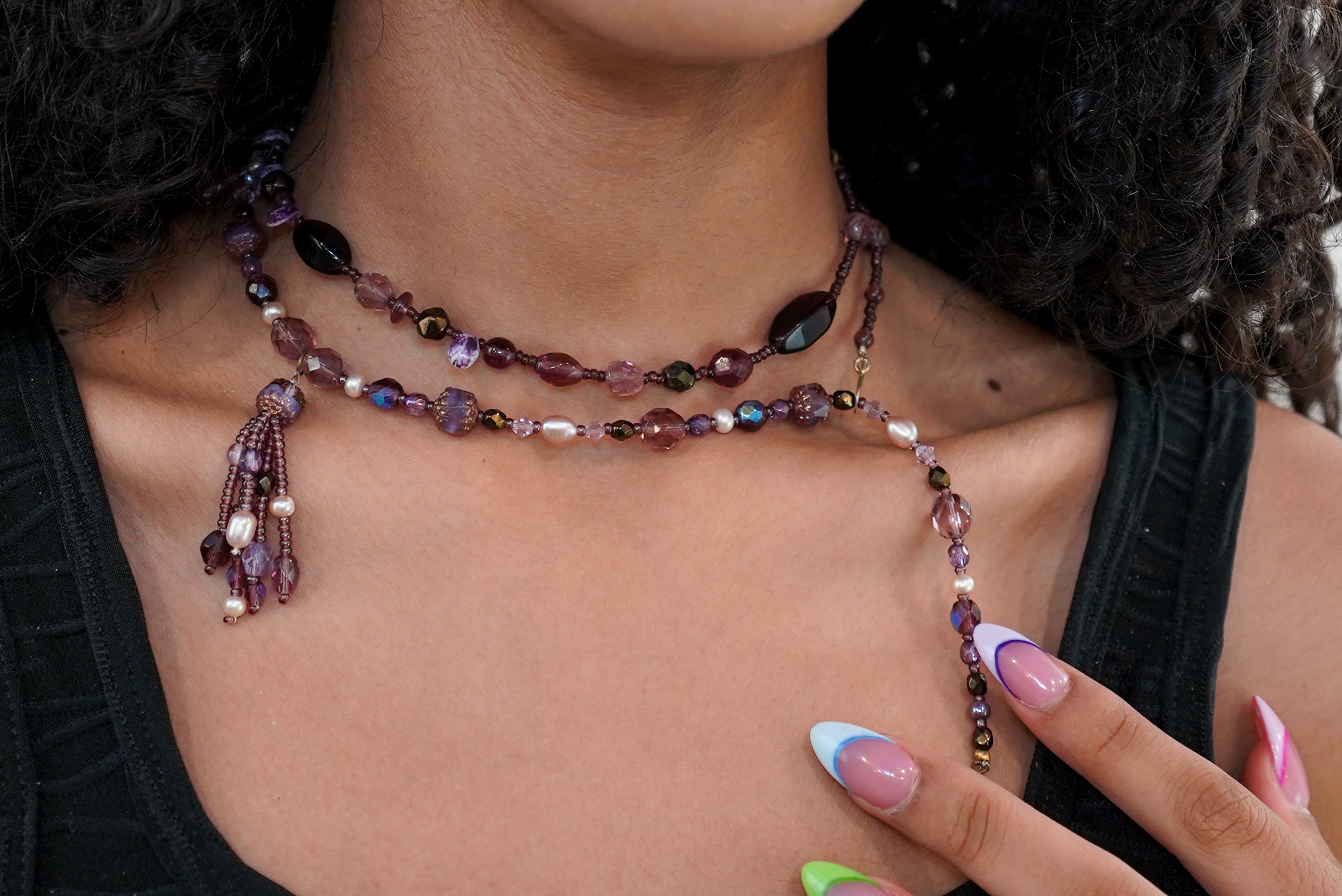 Plum Twilight Necklace