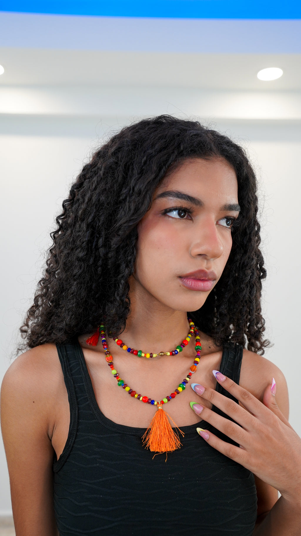 Fiesta Tassel Necklace