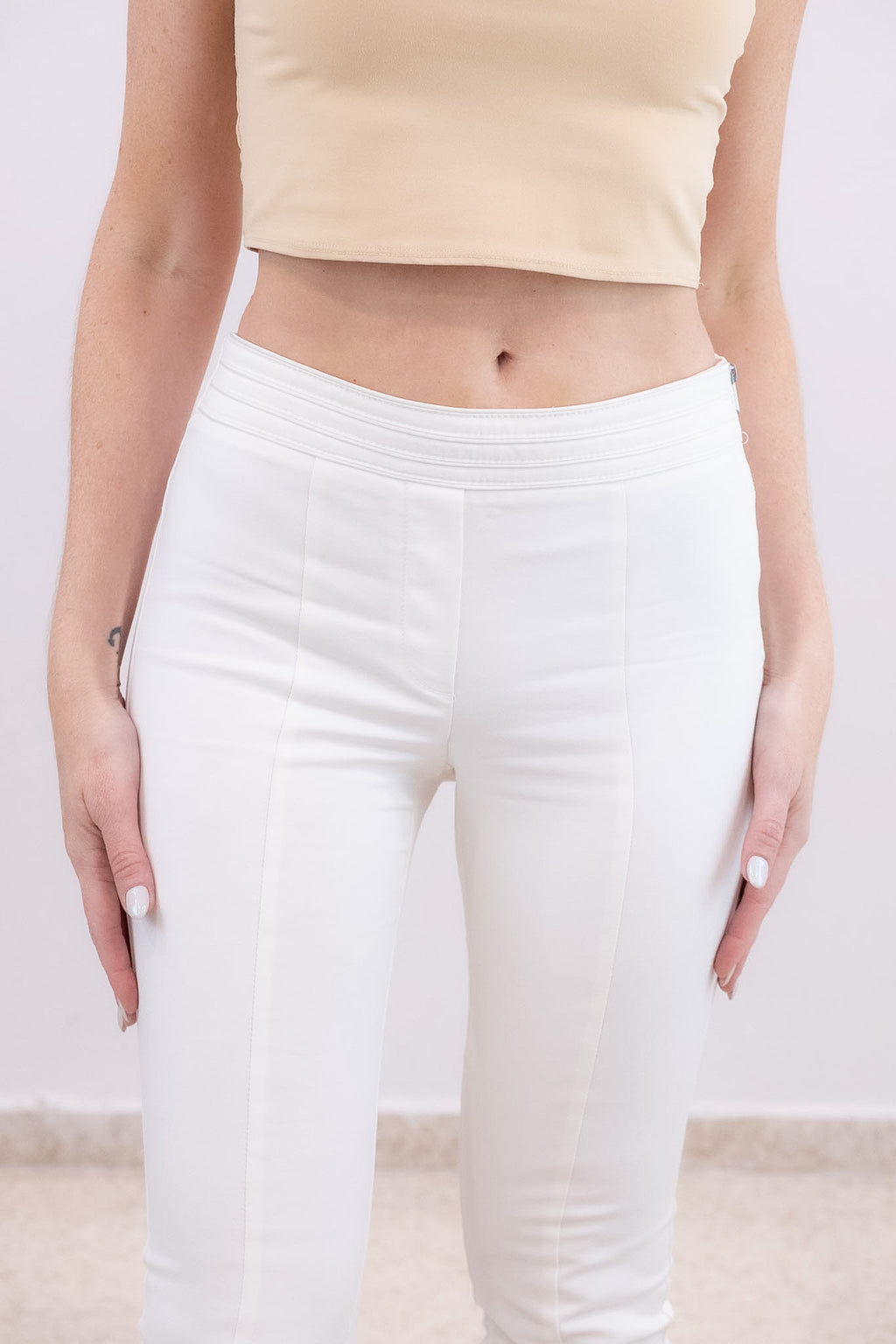 Ivory Sculpt Pants