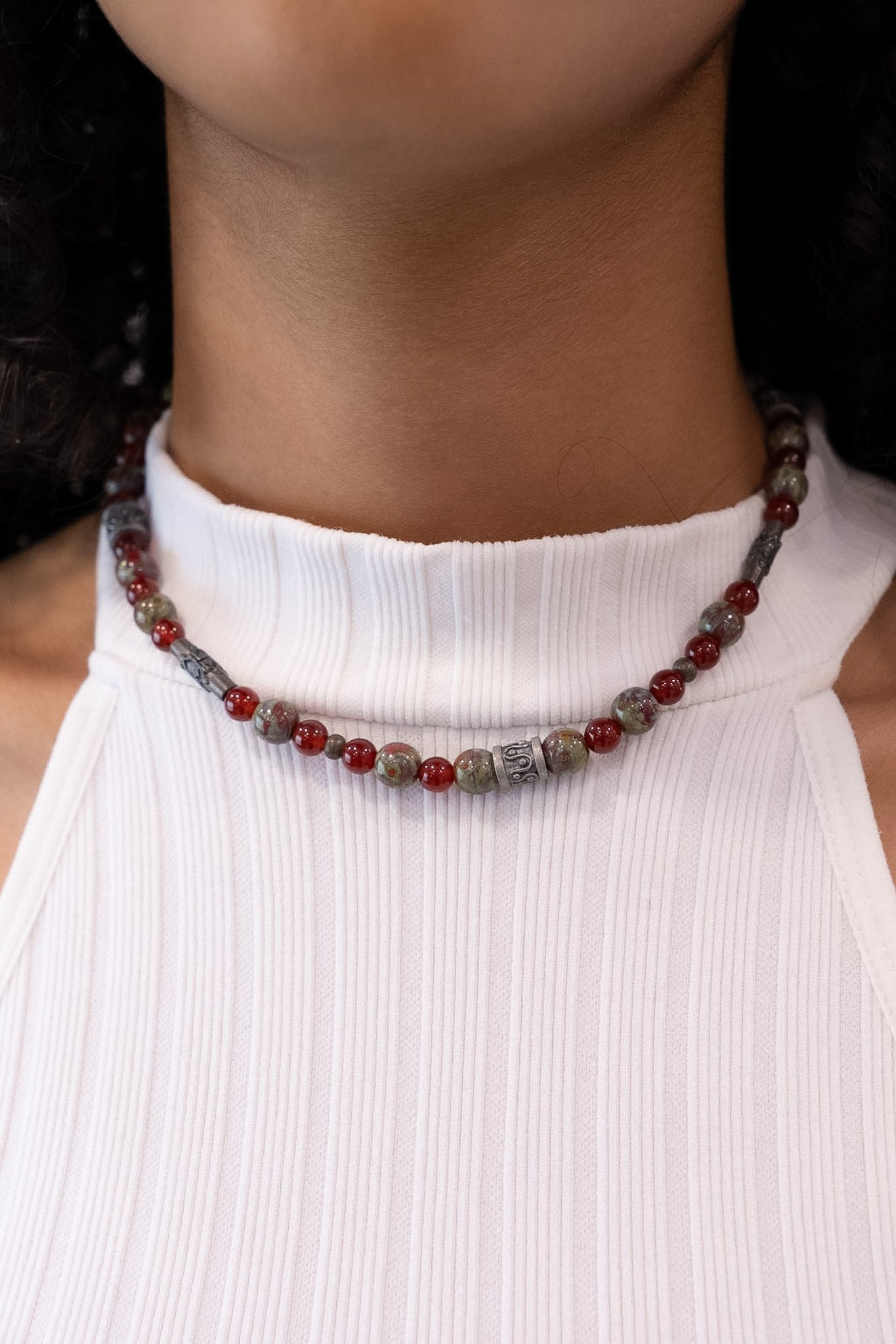 Earthstone Charm Necklace