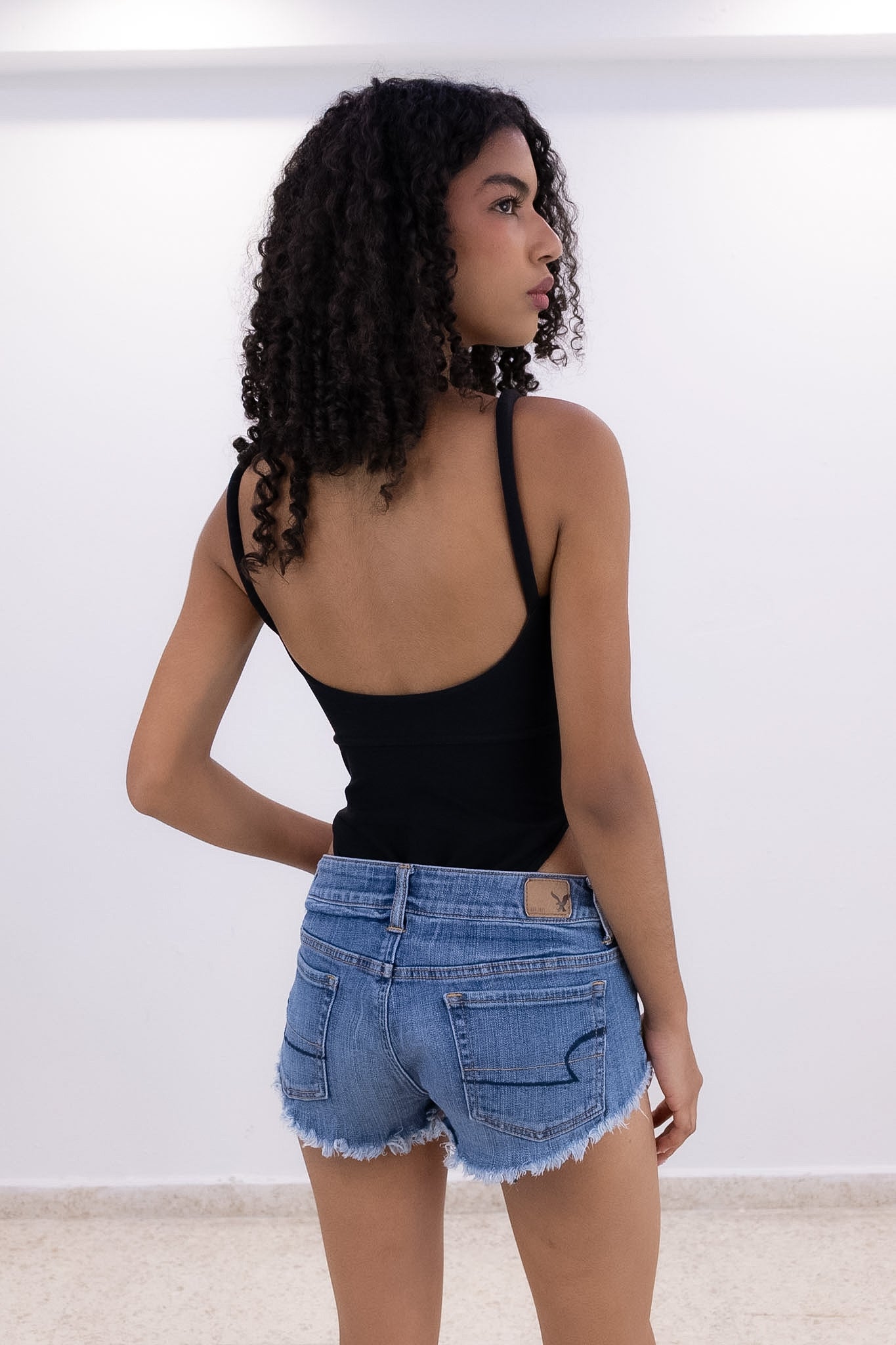 Wildflower Denim Shorts