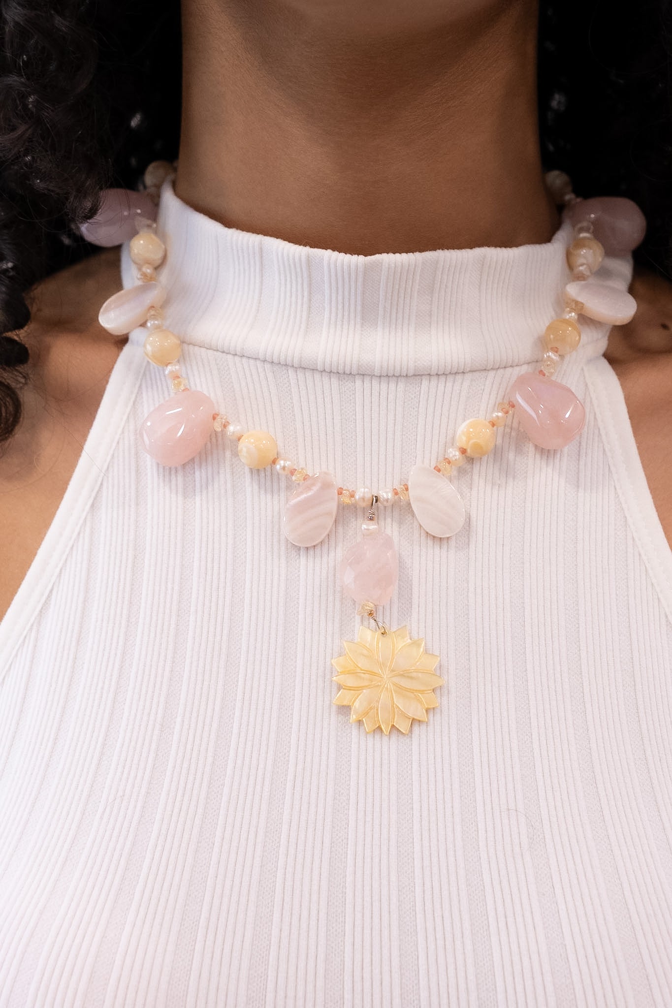Blush Bloom Necklace