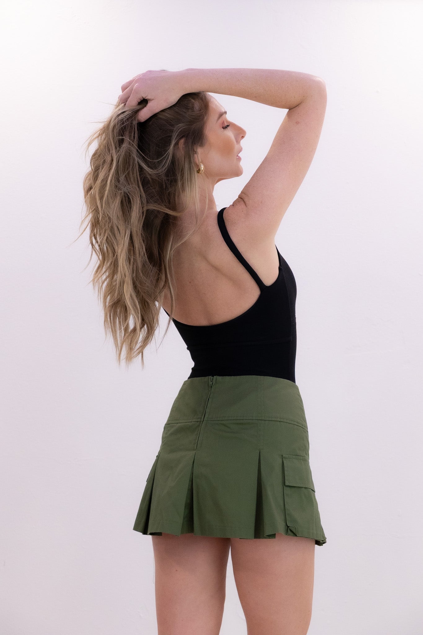 Olive Rush Skirt
