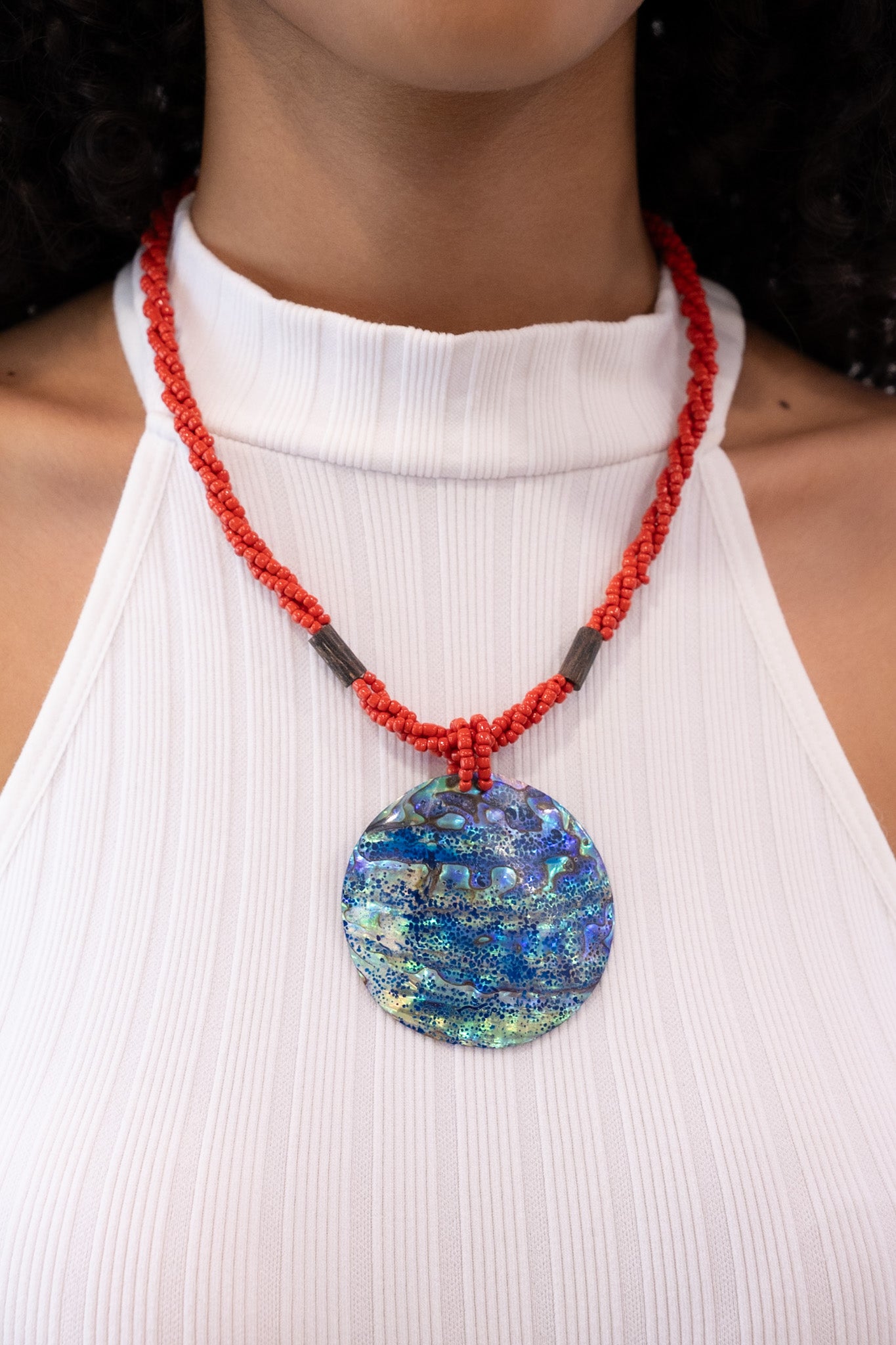 Ocean Flame Necklace