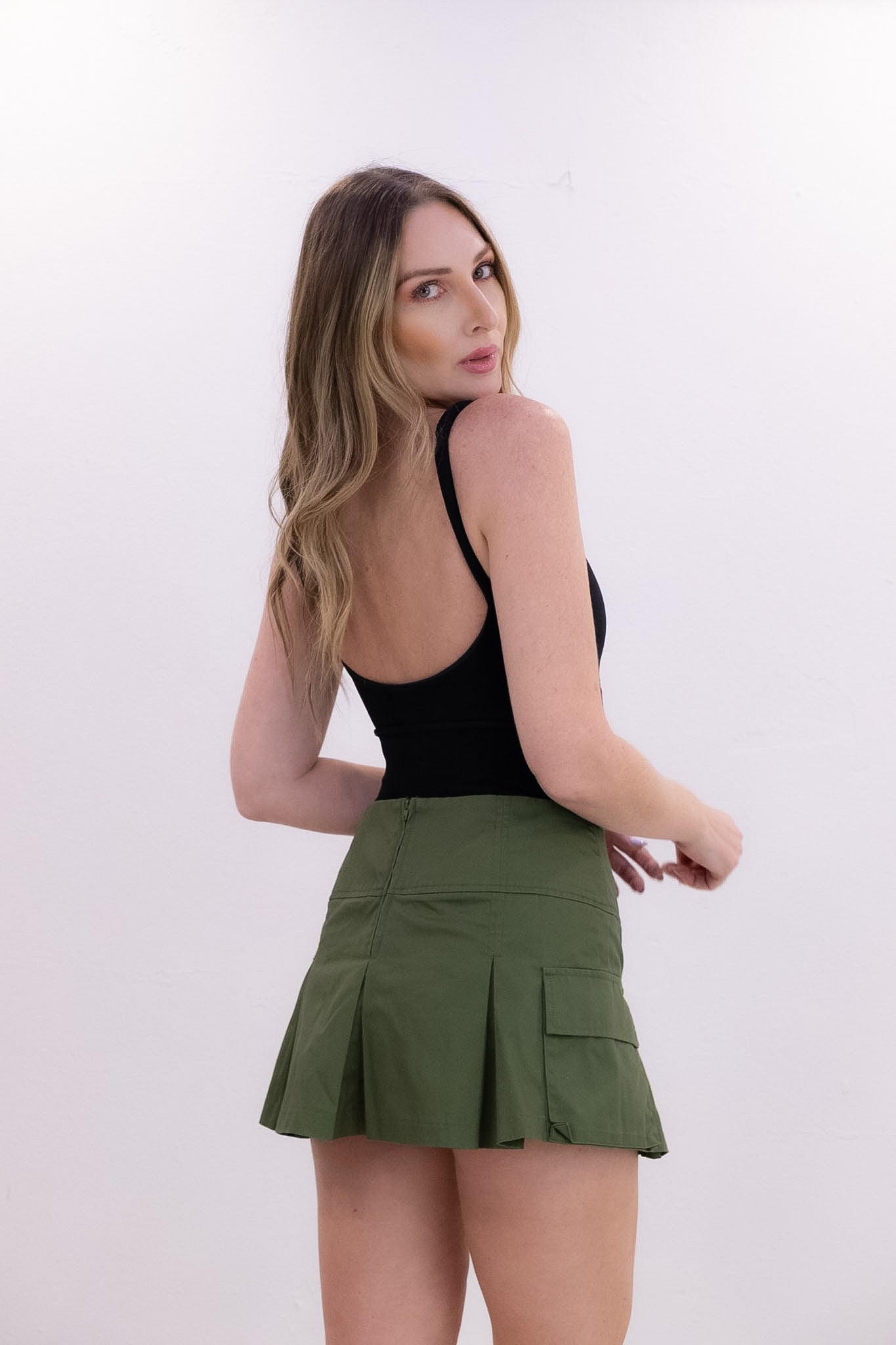 Olive Rush Skirt