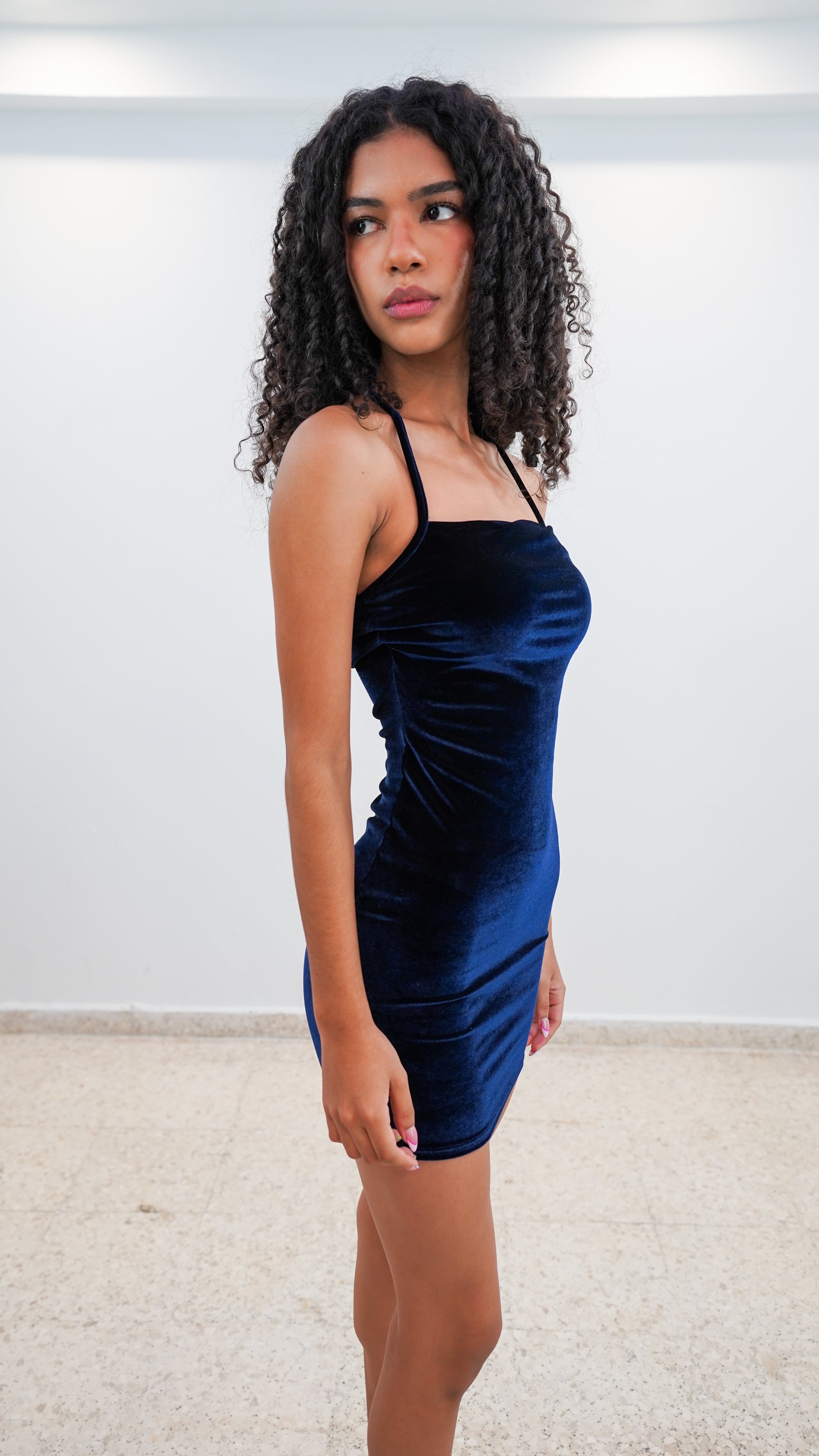 Midnight Velvet Dress