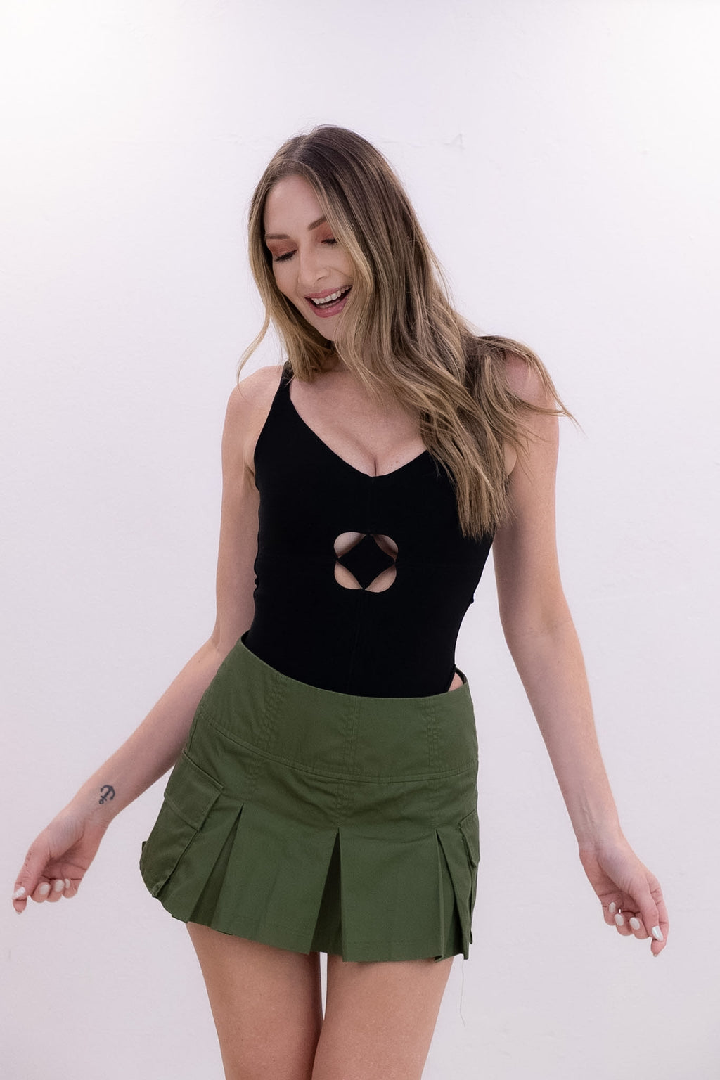 Olive Rush Skirt