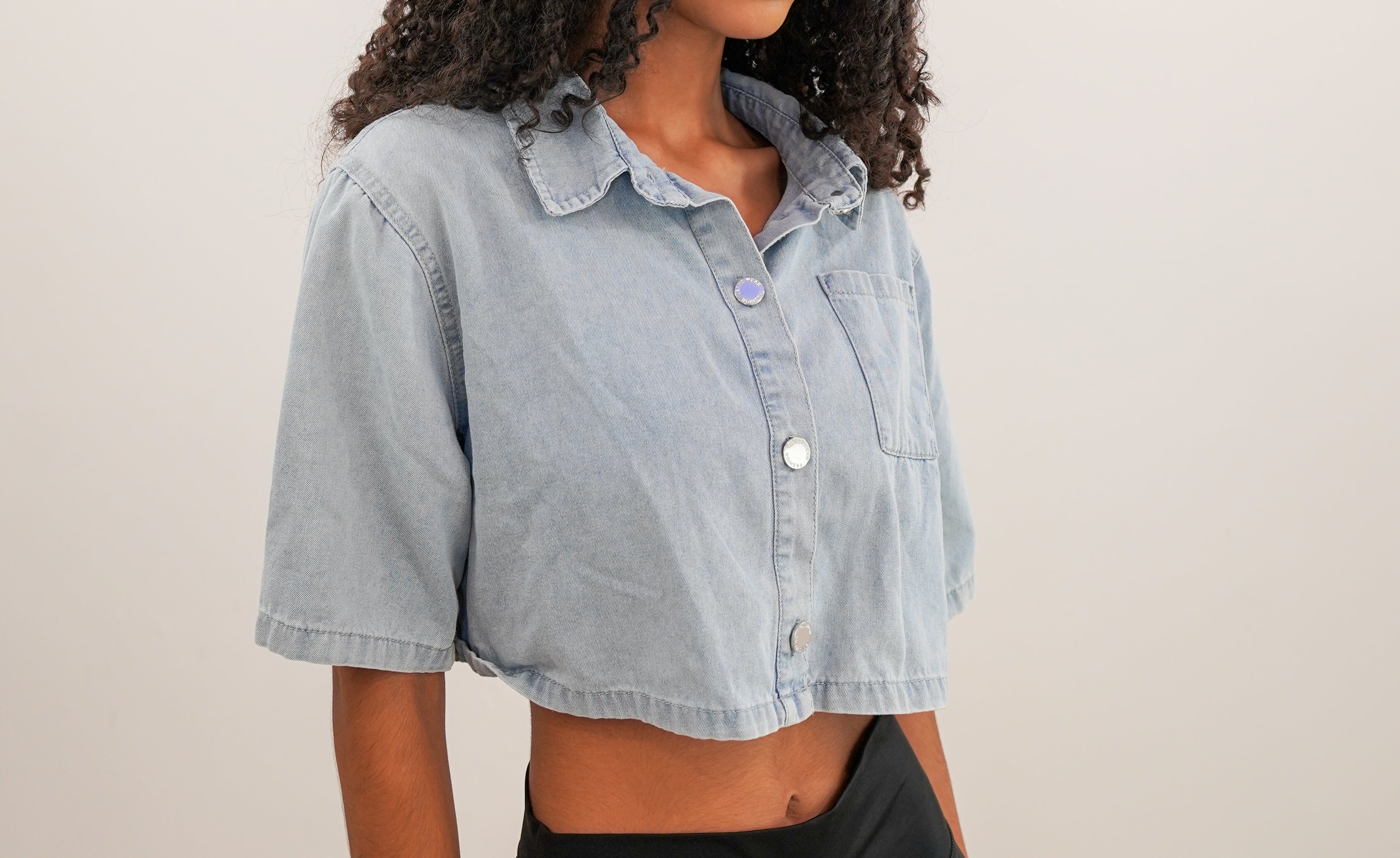 Skyline Denim Top