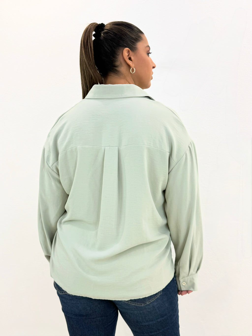 Sage Executive Blouse