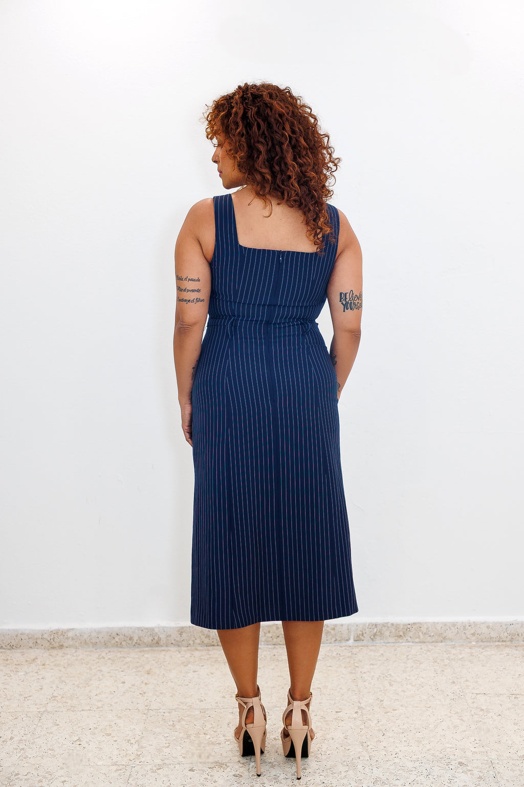 Navy Elegance Dress