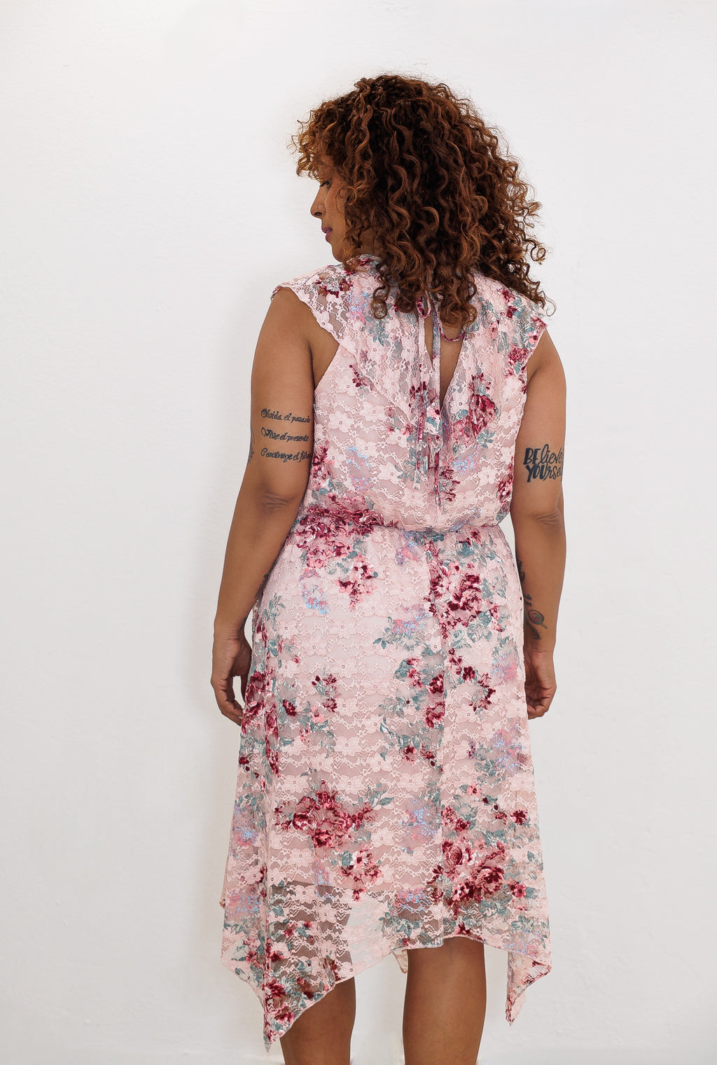 Blush Garden Lace Dress