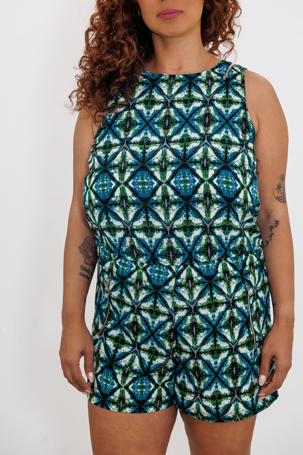 Emerald Edge Romper