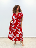 Scarlet Bloom Dress