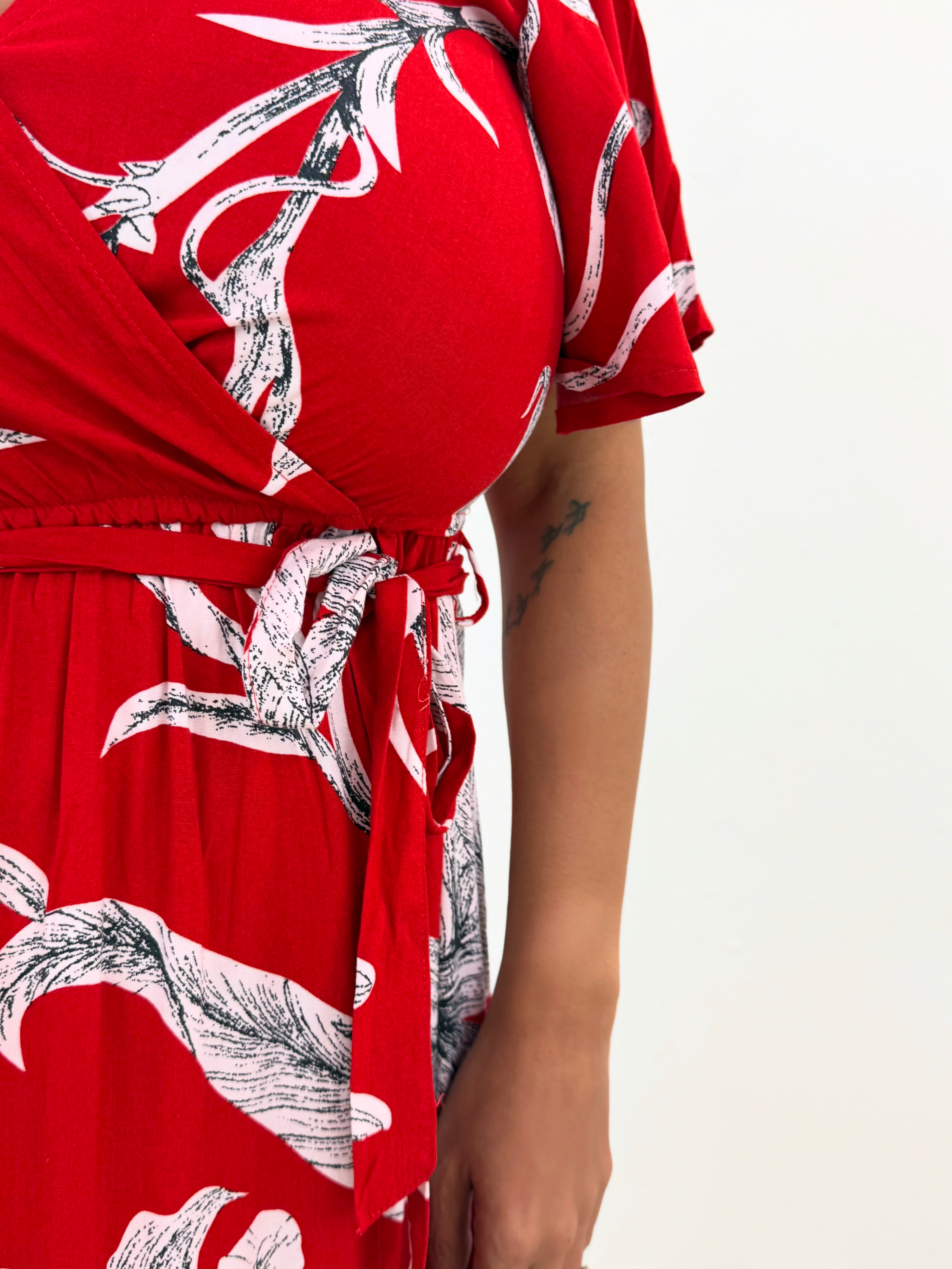 Scarlet Bloom Dress