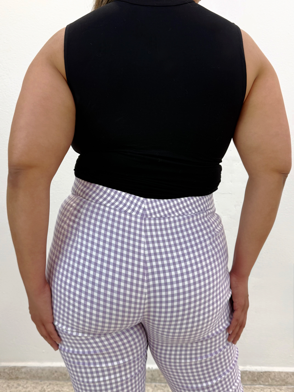 Lavender Office Pants
