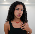 Sunset Coral Necklace