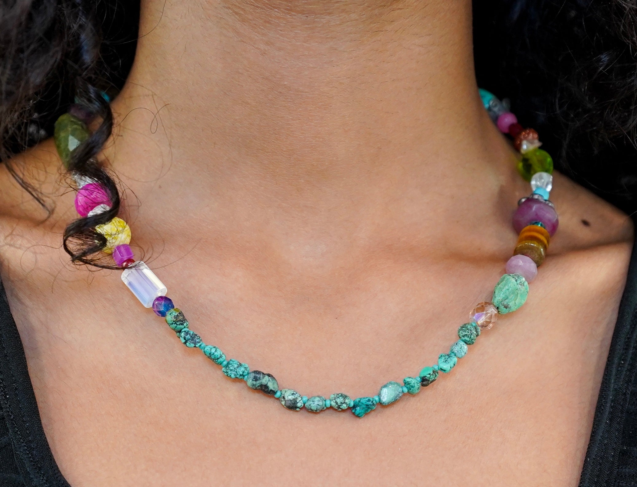Mosaic Tide Necklace