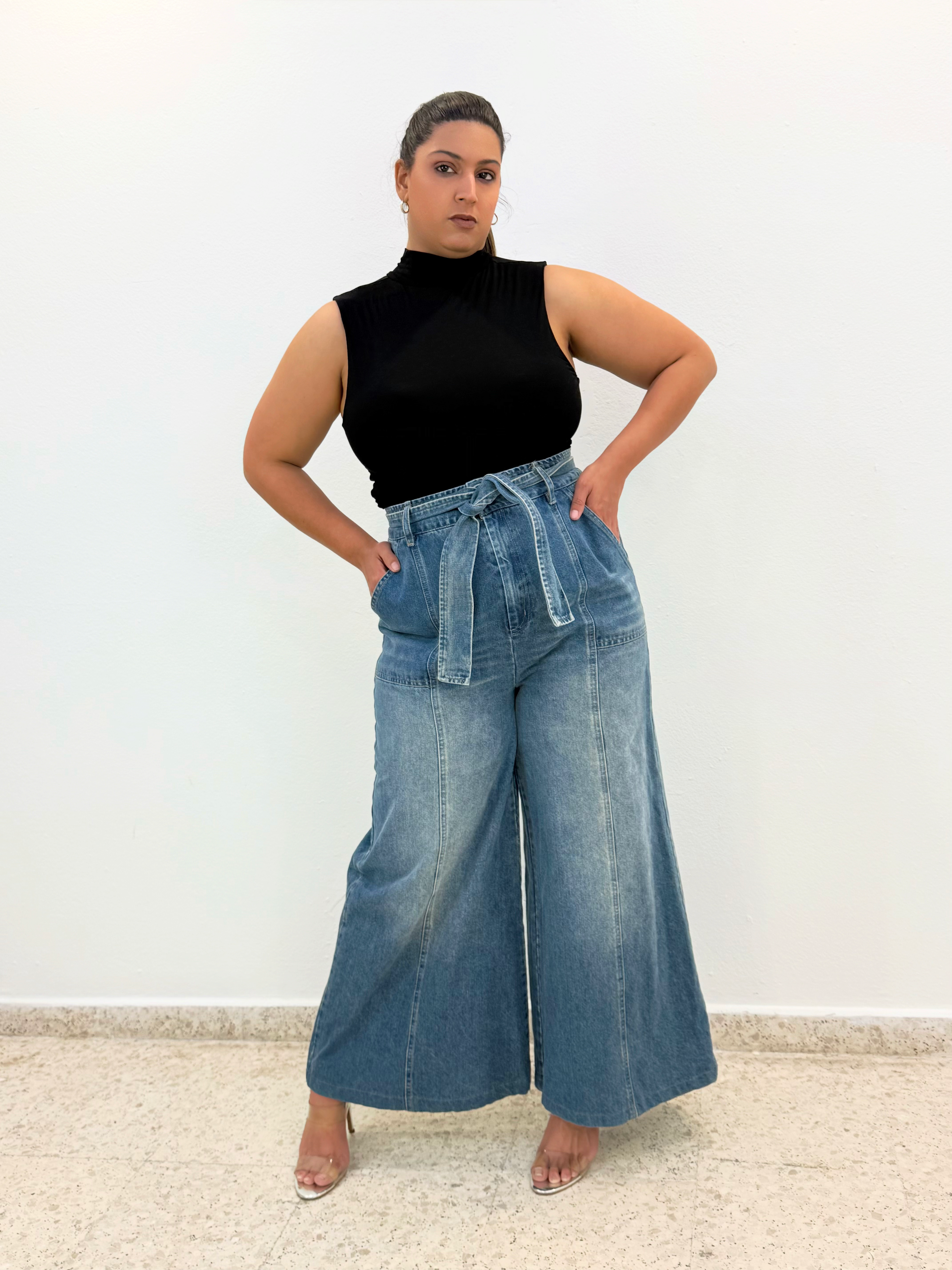 Denim Power Palazzo