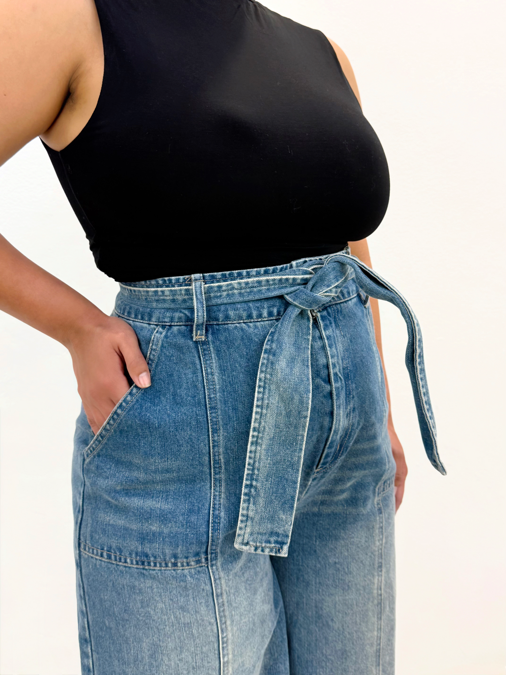 Denim Power Palazzo