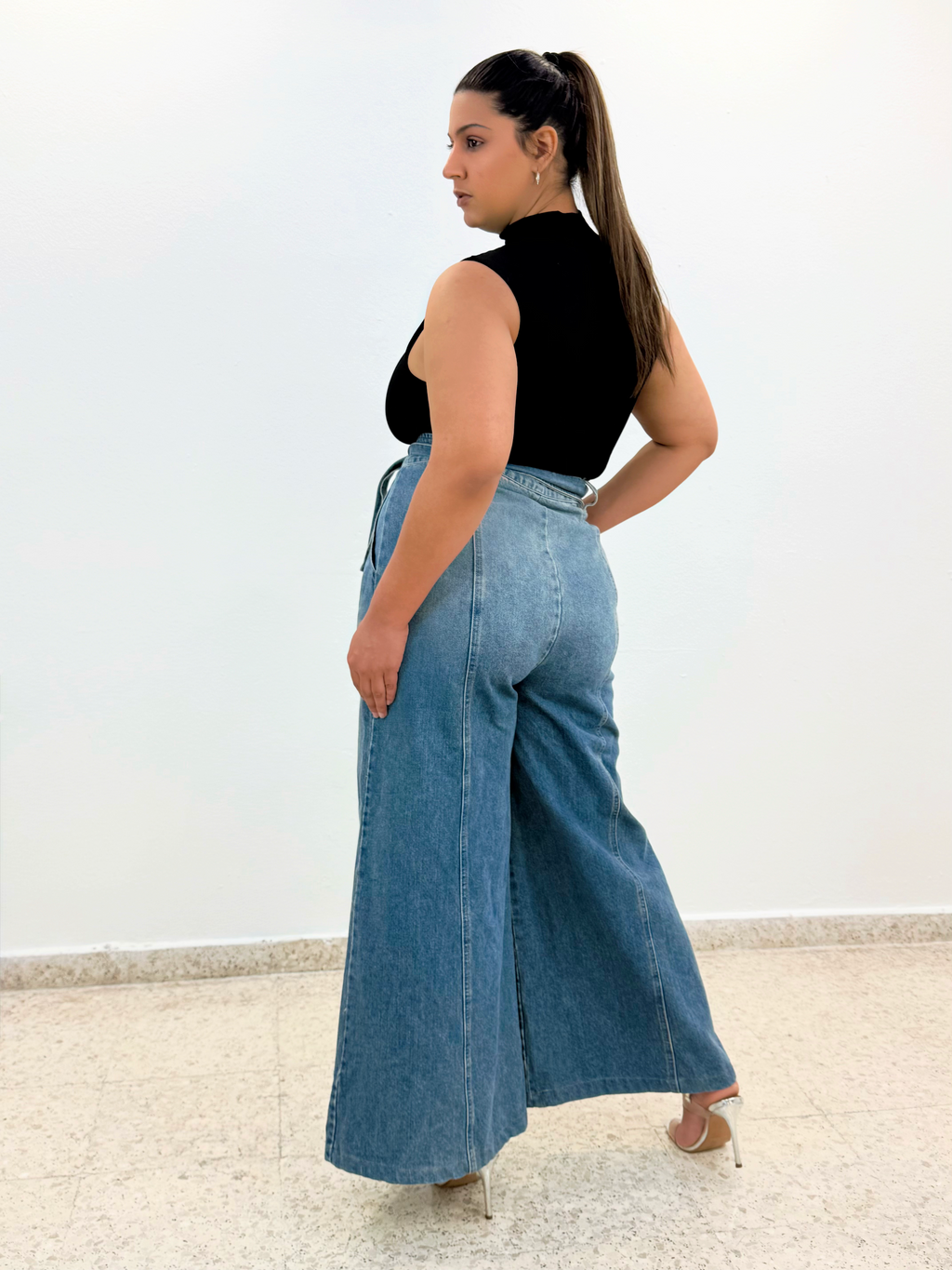 Denim Power Palazzo