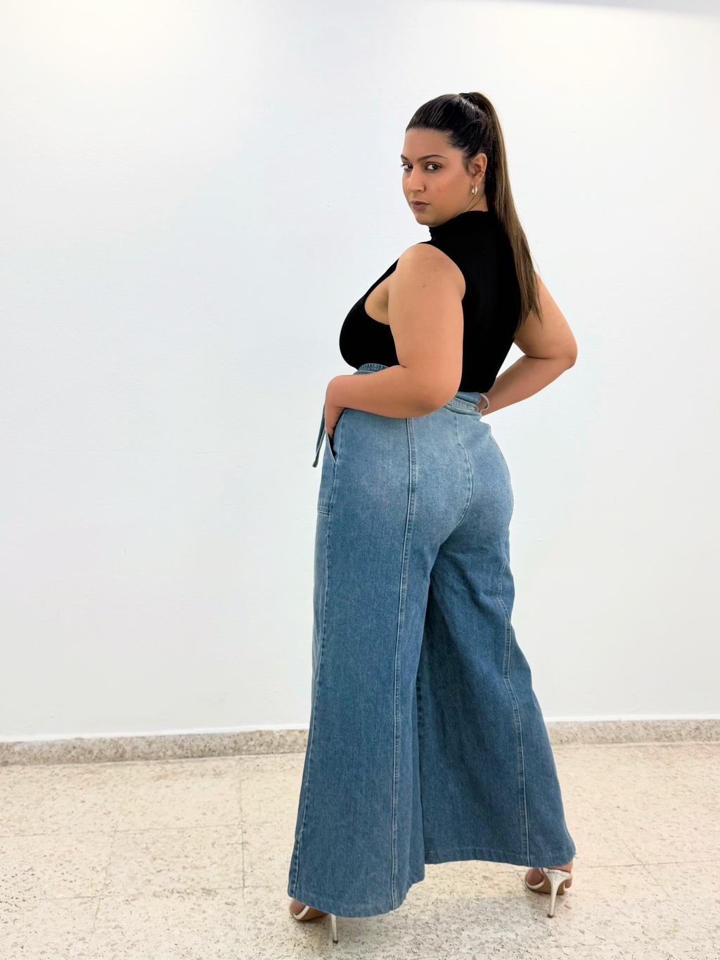 Denim Power Palazzo