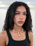 Coral Pearl Necklace