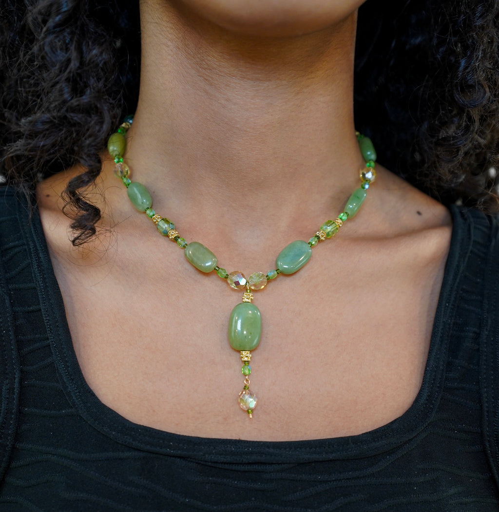 Sage Glow Necklace