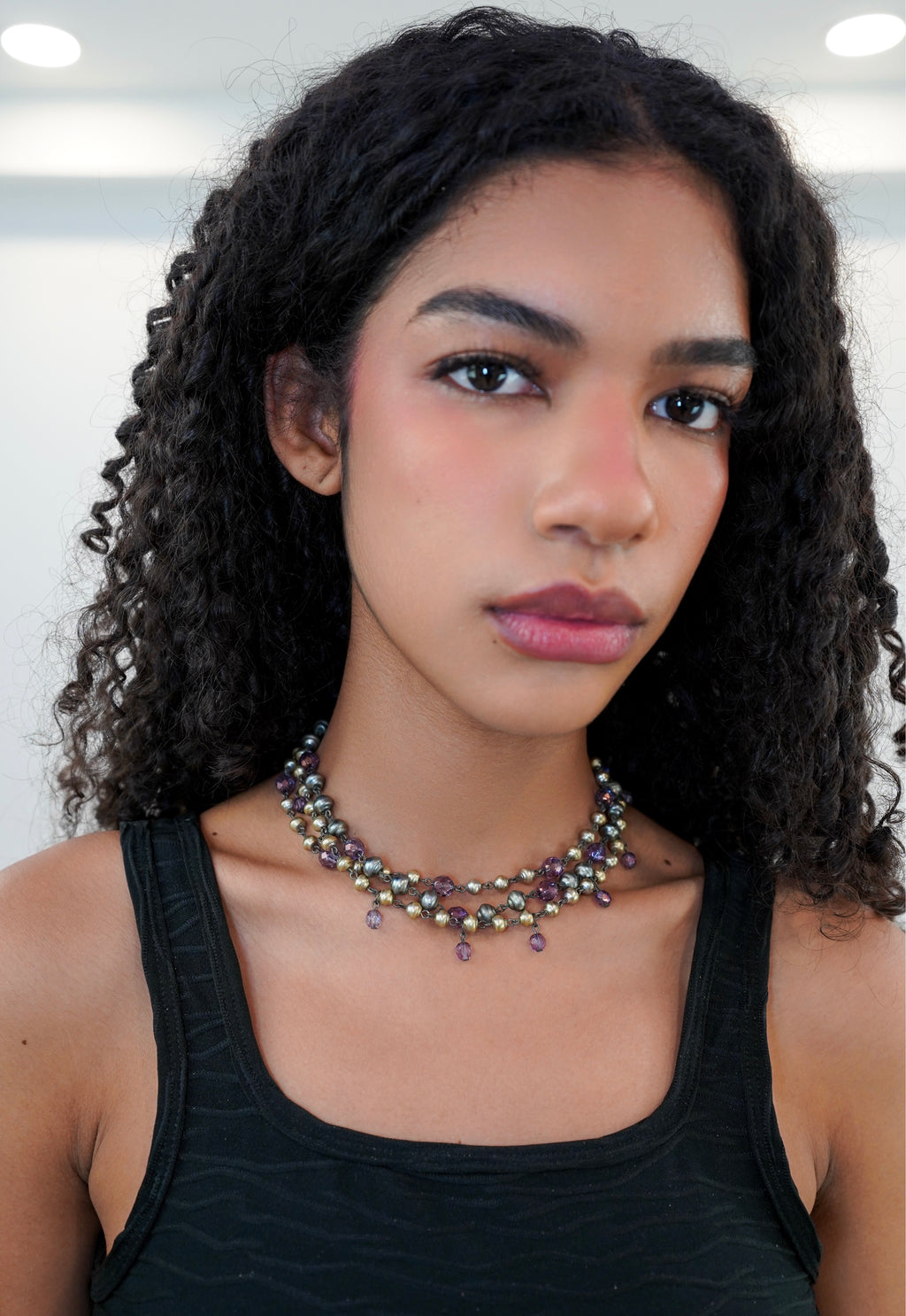 Lavender Moon Necklace