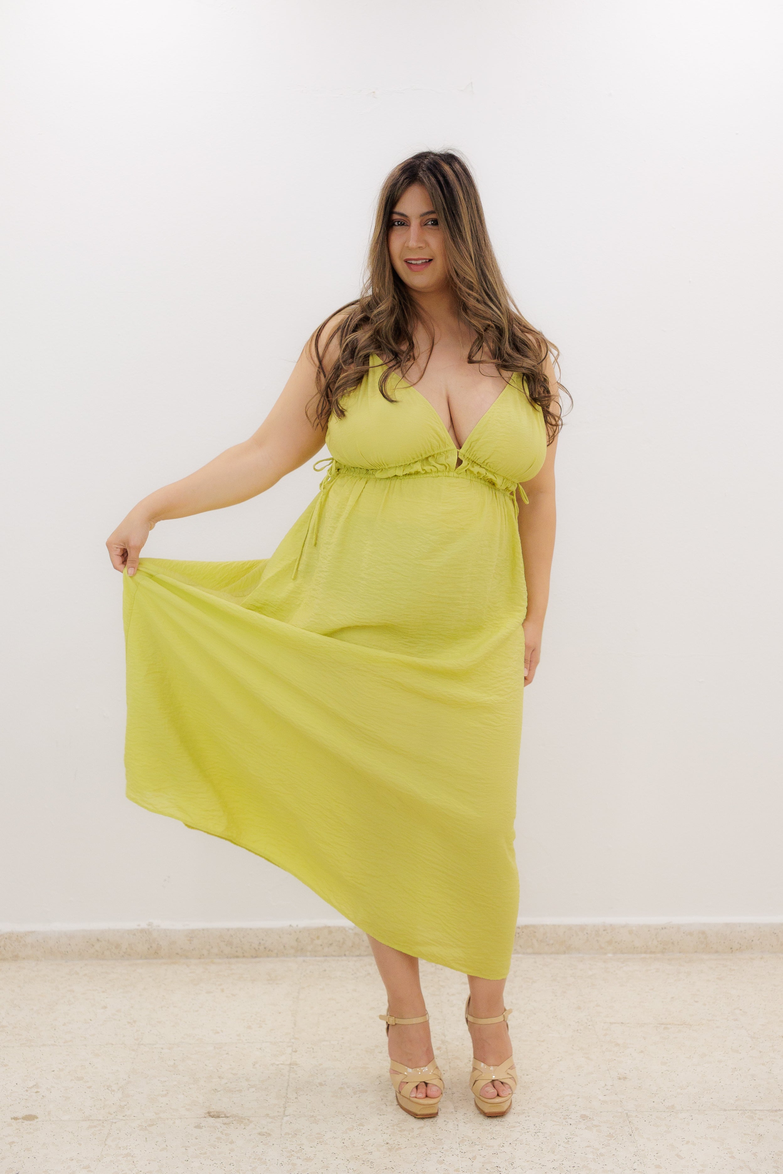 Lime Babe Dress