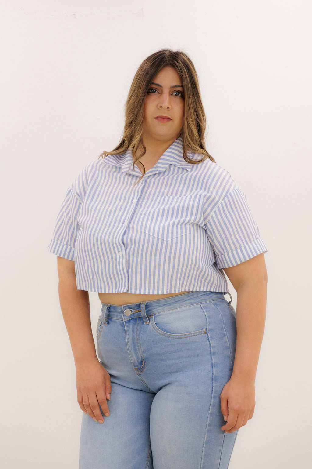 Sky Stripe Top