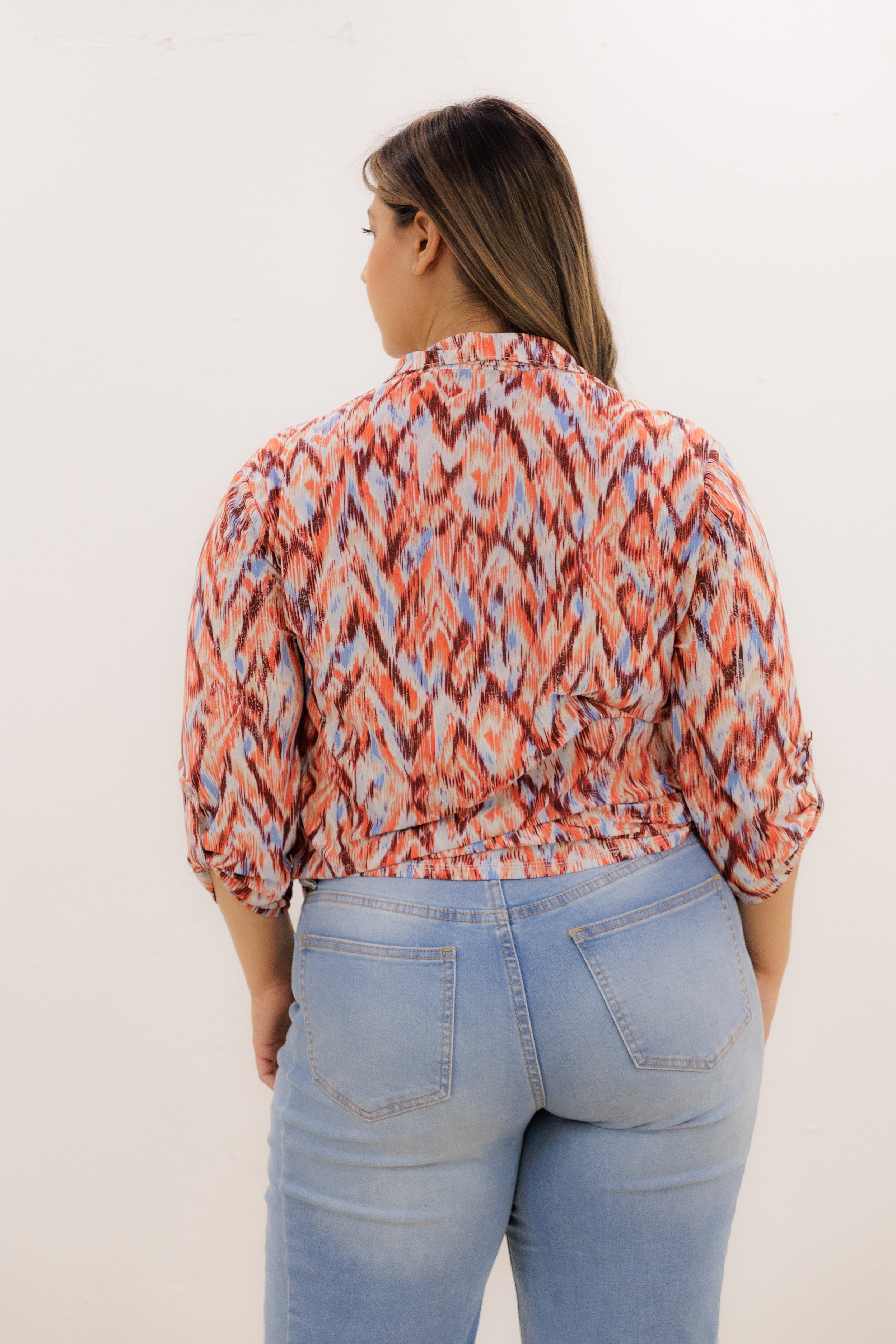Terra Pattern Blouse