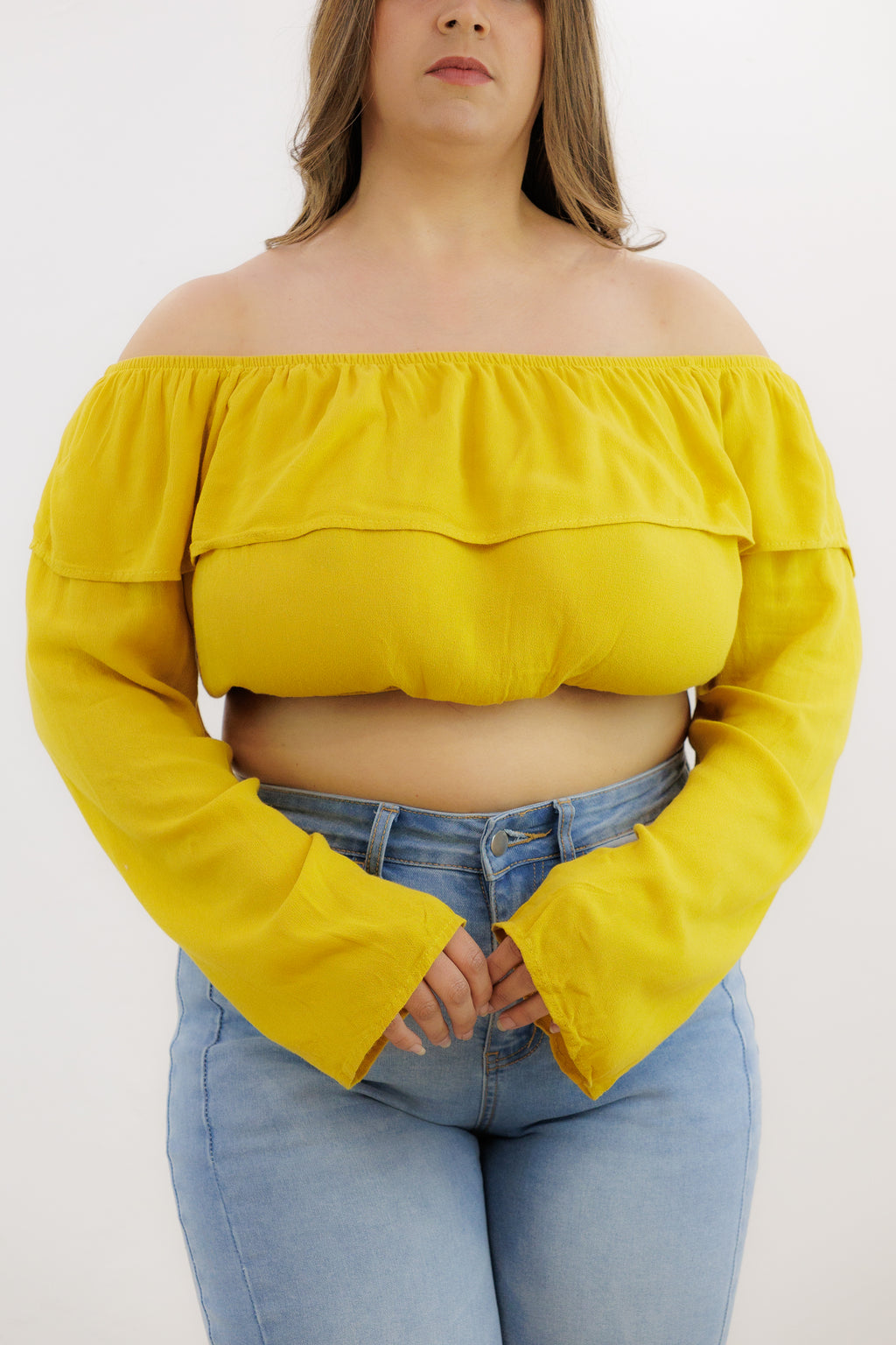 Sunbeam Off-Shoulder Top