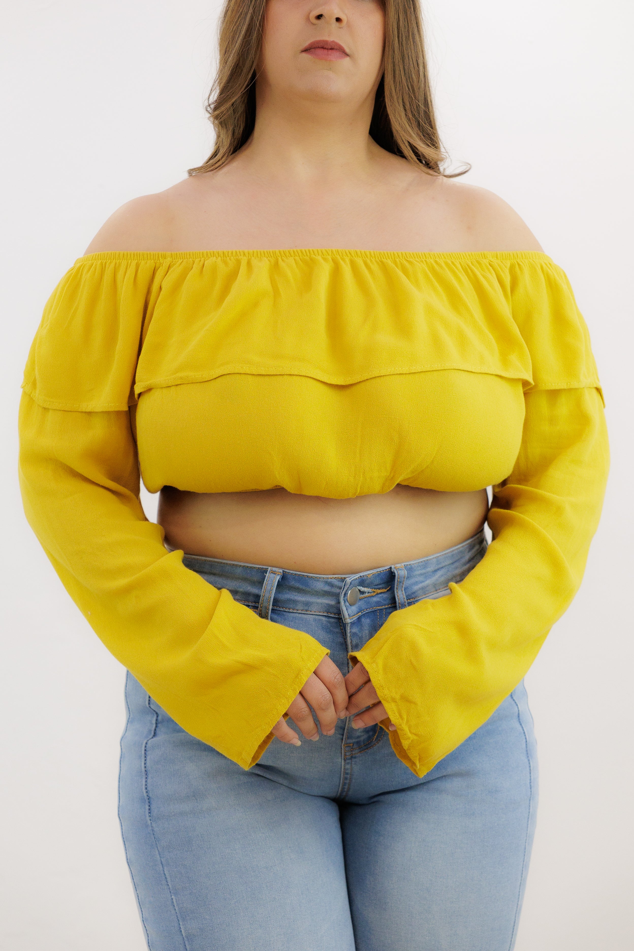 Sunbeam Off-Shoulder Top