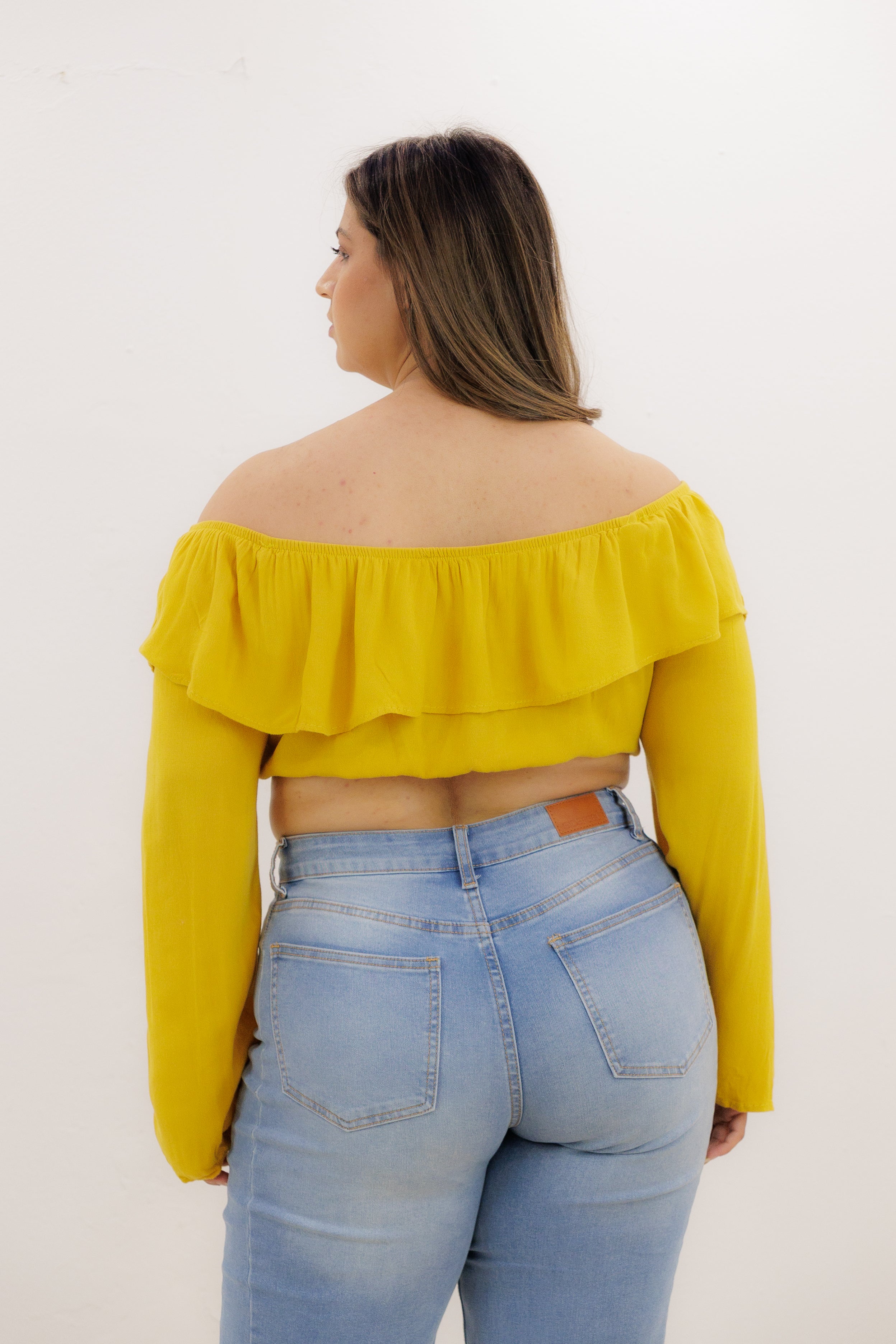 Sunbeam Off-Shoulder Top