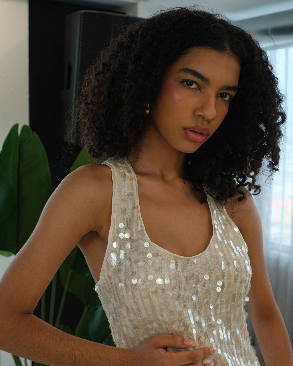 Champagne Glow Dress